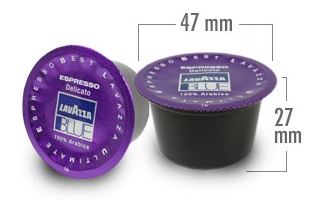 dimensiuni capsule lavazza blue